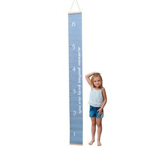 Growth chart for kids height measurement for wall